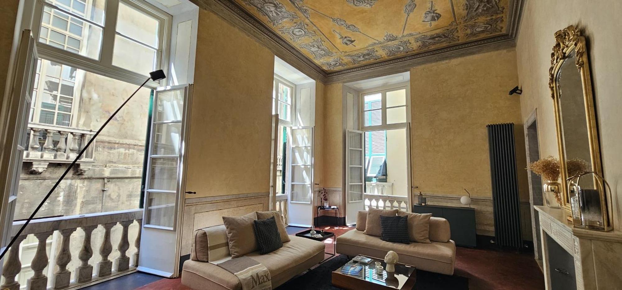 Eleven Luxury Suite - Dimora Affrescata Del '500 A Pochi Passi Dall'Acquario Gênes Extérieur photo
